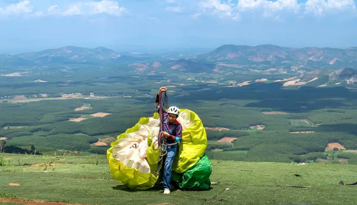 parapente  sellette