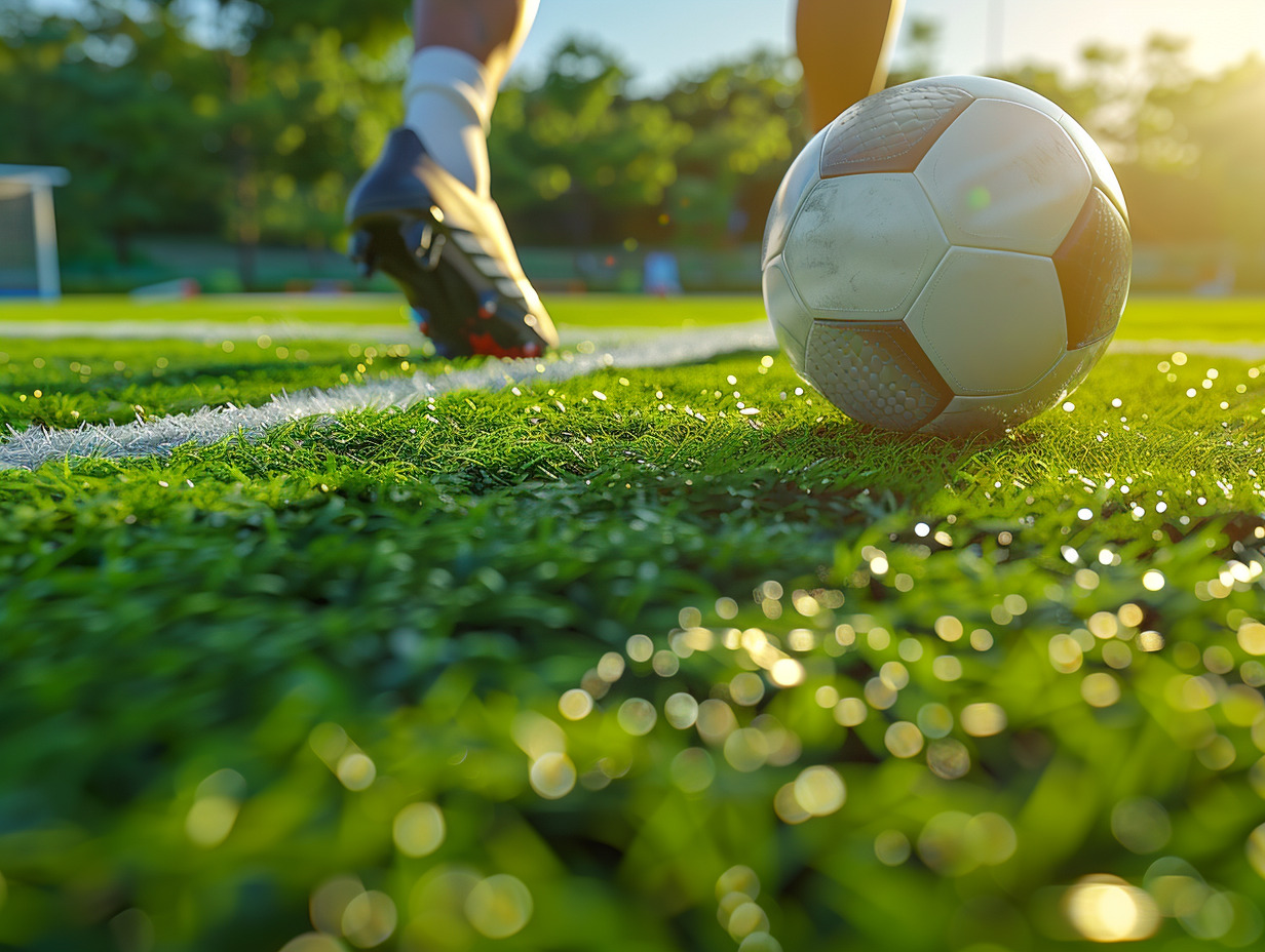 échauffement football