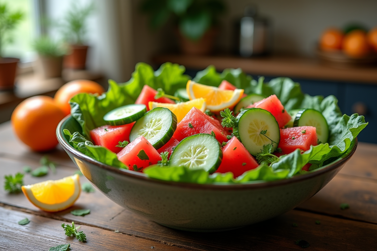 eau fruits