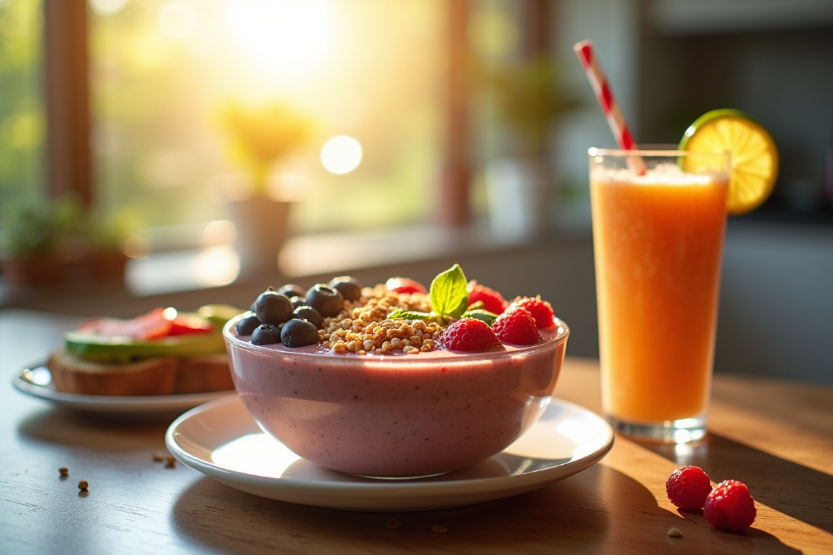 petit-déjeuner sportif